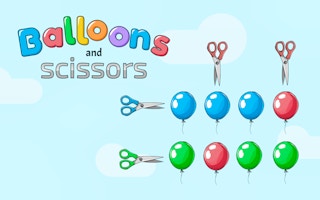 Image Balloons and scissors