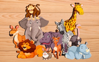 Image Puzzles for kids with animals sounds