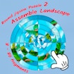 Round jigsaw Puzzle 2 – Assemble Landscape